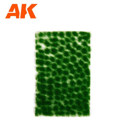 [AKI] DARK GREEN TUFTS 4MM