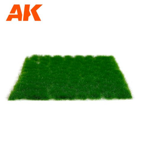 [AKI] DARK GREEN TUFTS 4MM