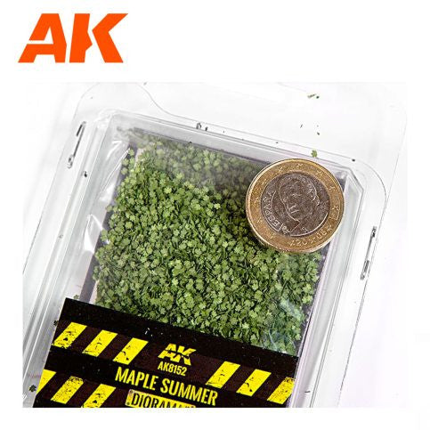 [AKI] MAPLE SUMMER LEAVES 28MM / 1:72 (7GR. BAG)
