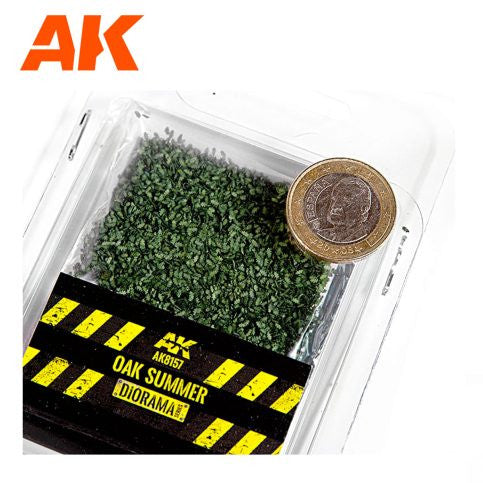[AKI] OAK SUMMER LEAVES 28MM / 1:72 (7GR BAG)