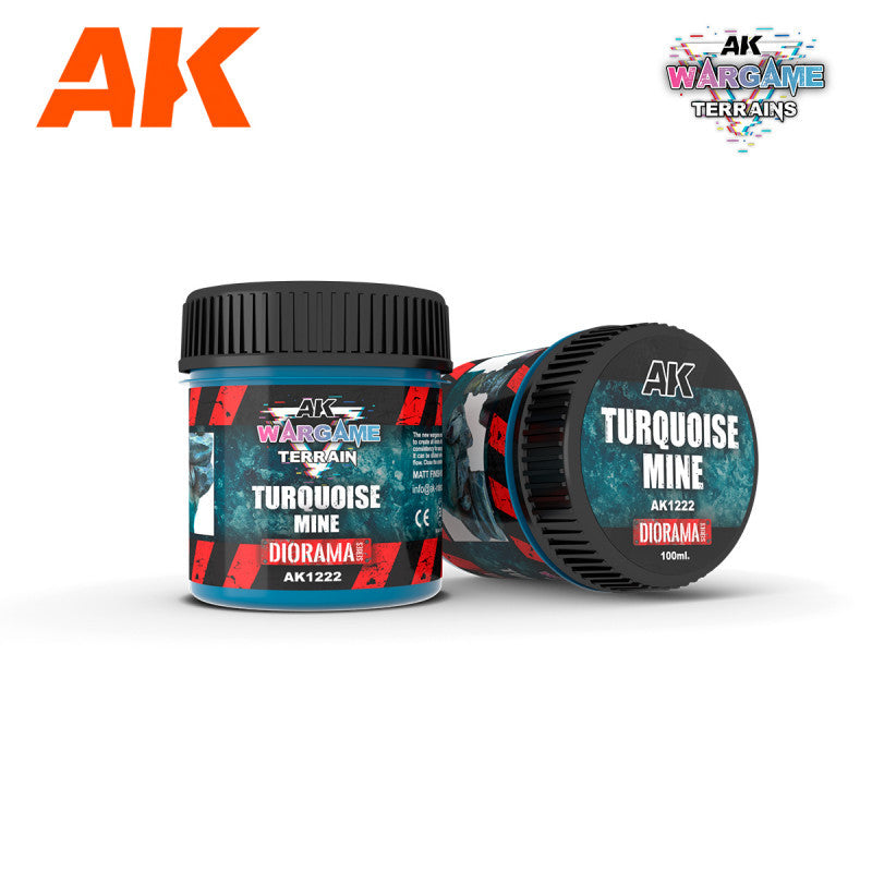 [AKI] TEXTURA MINA TURQUESA AK WARGAME TERRAIN 100ML