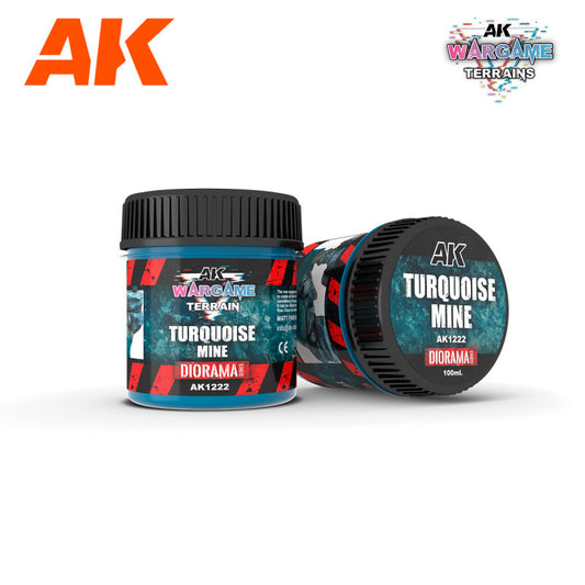 [AKI] TEXTURA MINA TURQUESA AK WARGAME TERRAIN 100ML