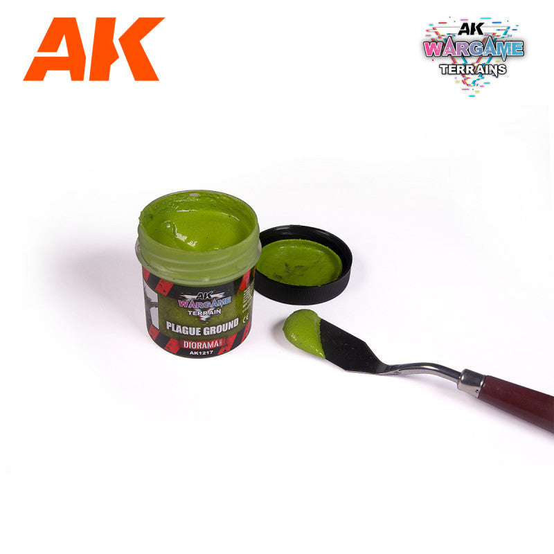 [AKI] TEXTURA SUELO DE PLAGA AK WARGAME TERRAIN 100ML