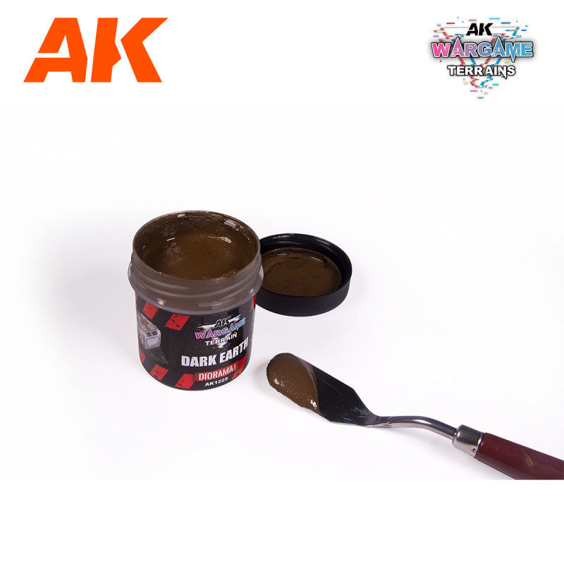 [AKI] TEXTURA TIERRA OSCURA AK WARGAME TERRAIN 100ML