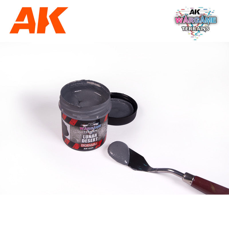 [AKI] TEXTURA DESIERTO LUNAR AK WARGAME TERRAIN 100ML