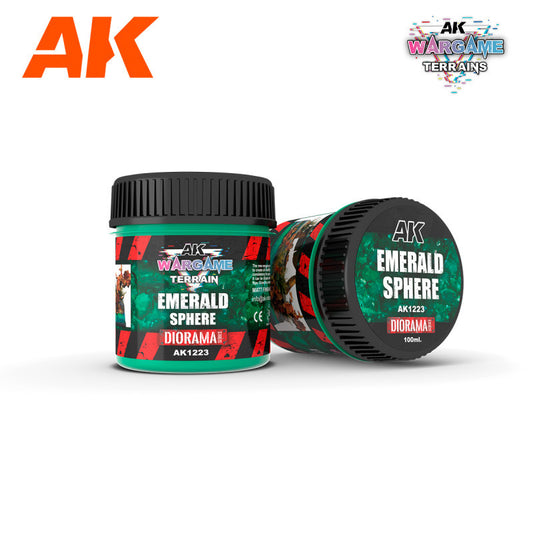 [AKI] TEXTURA ESFERA ESMERALDA AK WARGAME TERRAIN 100ML