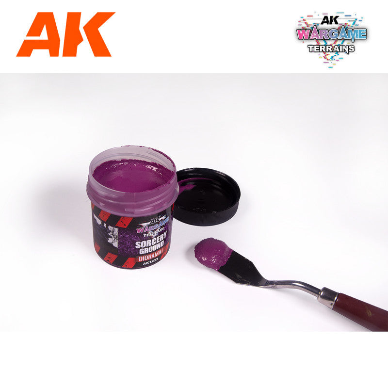 [AKI] TEXTURA TIERRA EMBRUJADA AK WARGAME TERRAIN 100ML