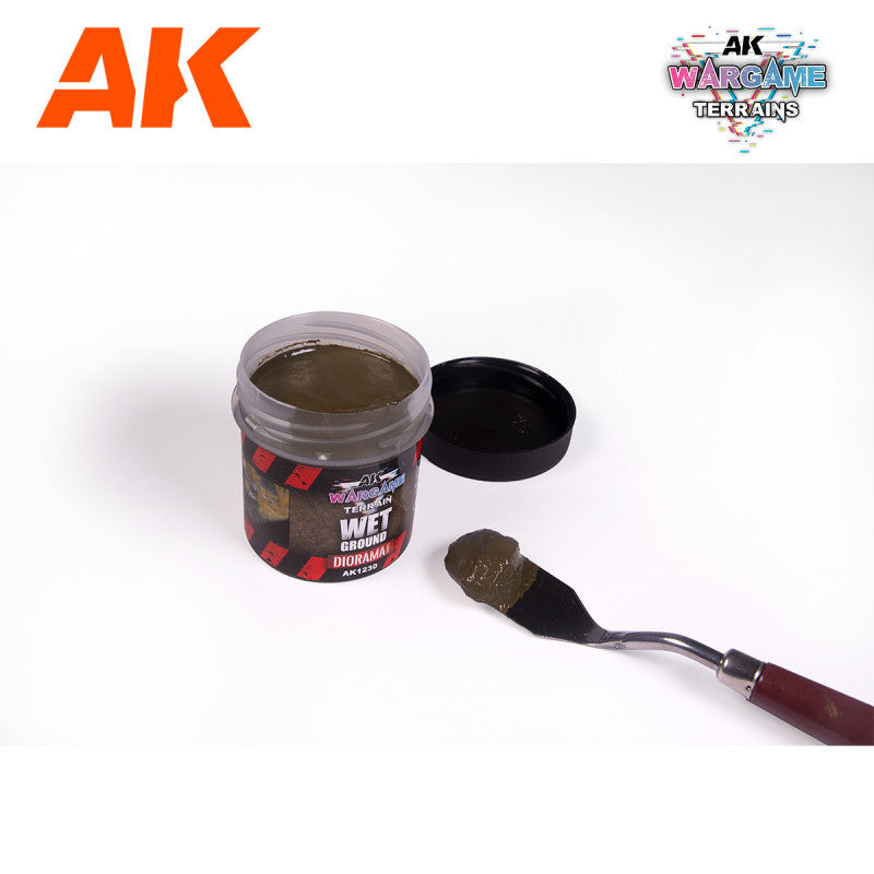 [AKI] TEXTURA TIERRA MOJADA AK WARGAME TERRAIN 100ML