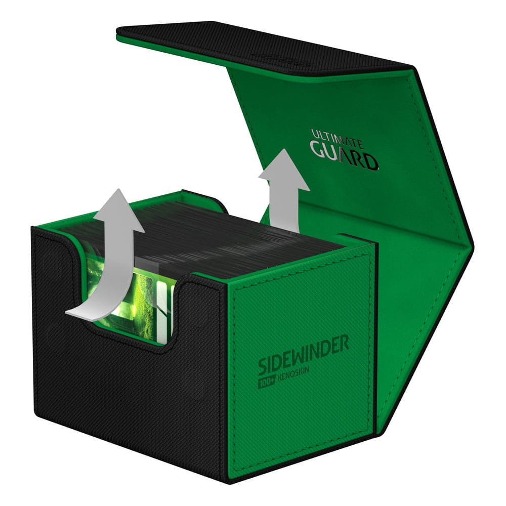 [ULT] Ultimate Guard Sidewinder 100+ XenoSkin SYNERGY Negro/Verde