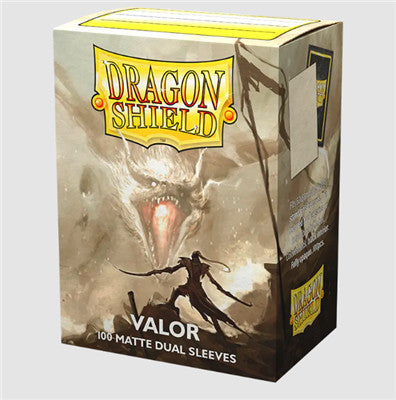 [AJC] DRAGON SHIELD STANDARD SIZE MATTE DUAL SLEEVES - VALOR (100 SLEEVES)