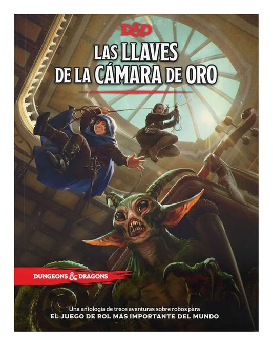 Dungeons & Dragons RPG aventura Las Llaves de la Cámara de Oro castellano