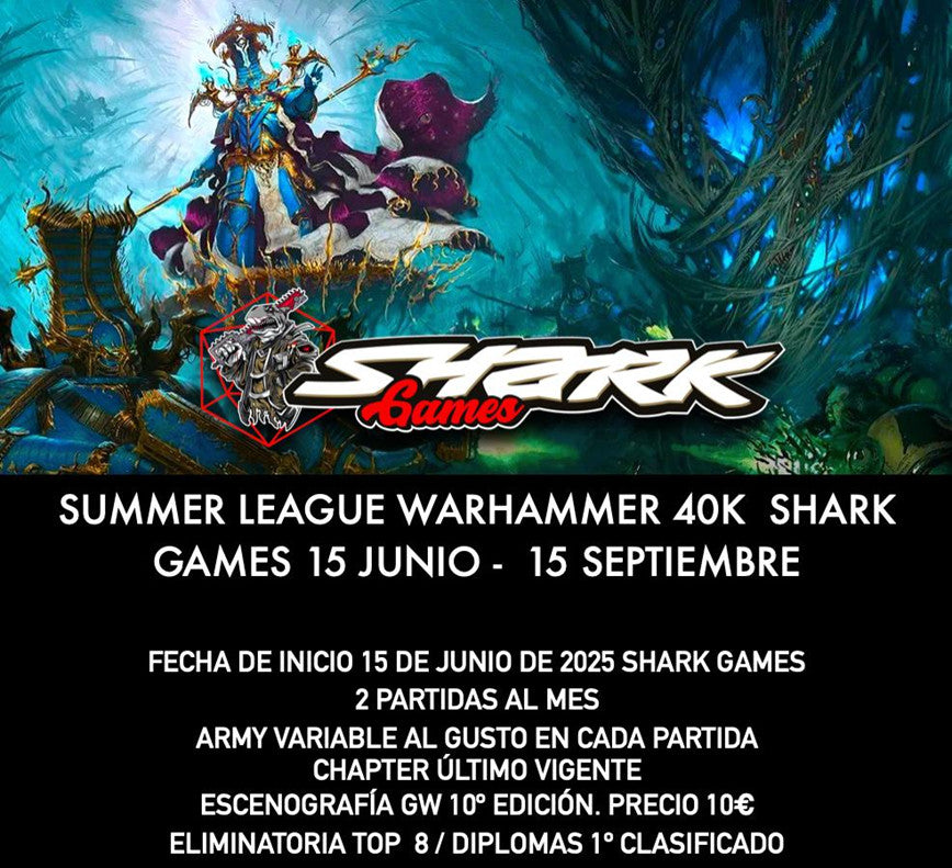 [eve] Liga warhammer 40k  verano 2025 shark games