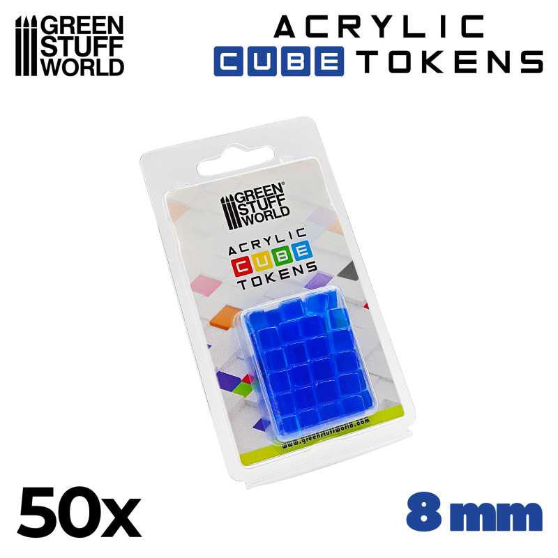 [AGS] Tokens Cubos Azules 8mm