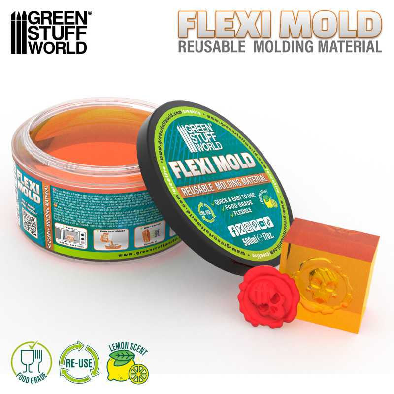 [AGS] Flexi Mold - Material reutilizable para moldes