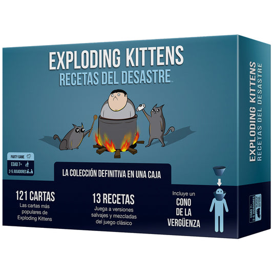 [ASMODEE] Exploding Kittens Recetas del Desastre
