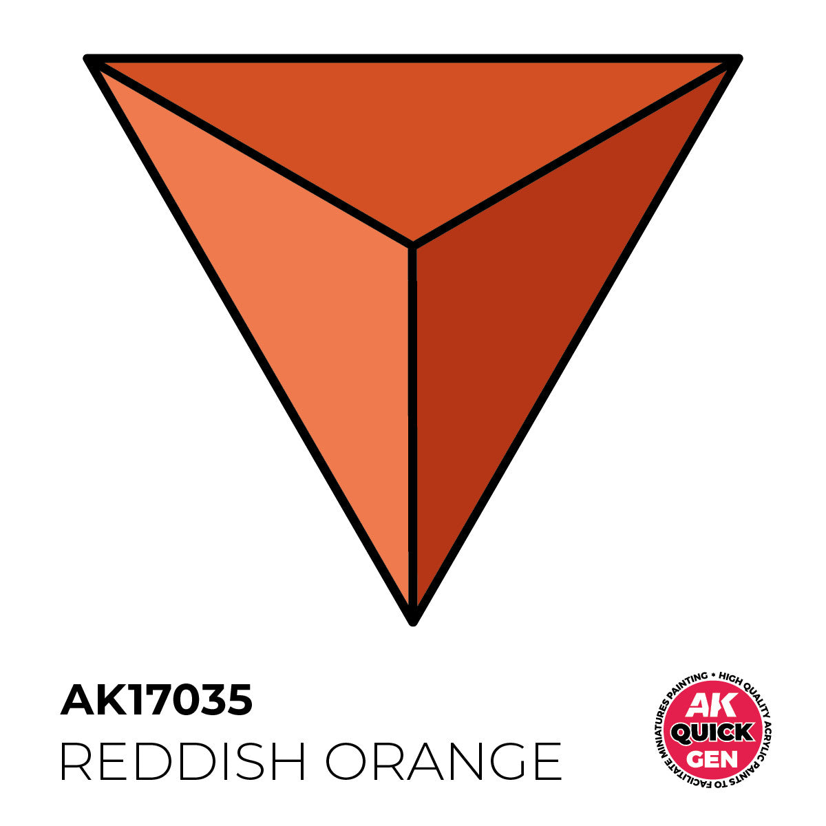 [AKI] REDDISH ORANGE  - AK QUICK GEN