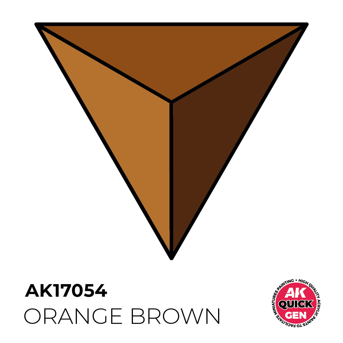 [AKI] ORANGE BROWN - AK QUICK GEN