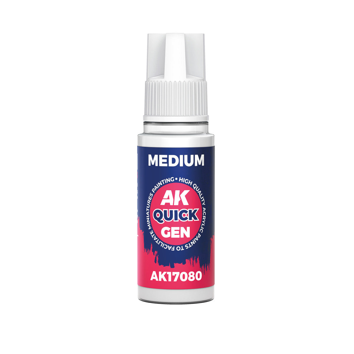 [AKI]  MEDIUM FOR QUICK GEN PAINTS (18ml)  - AK QUICK GEN