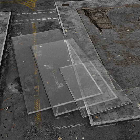 [AGS] Glasspack Footprints Básicos Wh40k compatibles Referencia