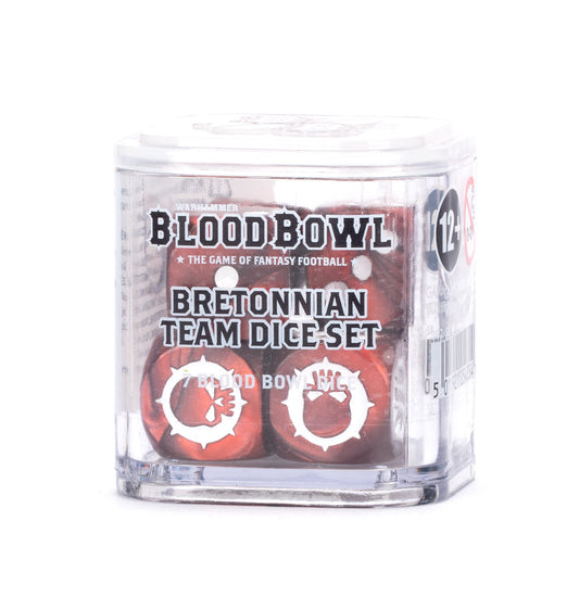 [WAR] BLOOD BOWL: BRETONNIAN TEAM DICE SET