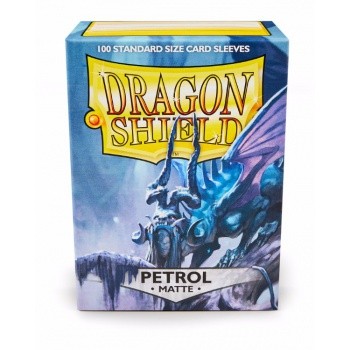 [AJC] Dragon Shield Standard Sleeves - Matte Petrol (100 Fundas)
