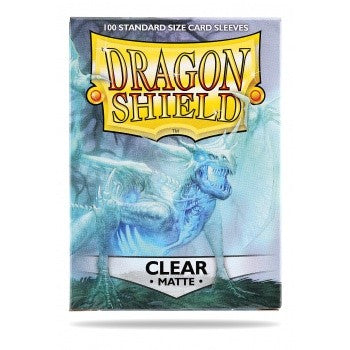 [AJC] Dragon Shield Standard Sleeves - Matte Clear (100 Fundas)