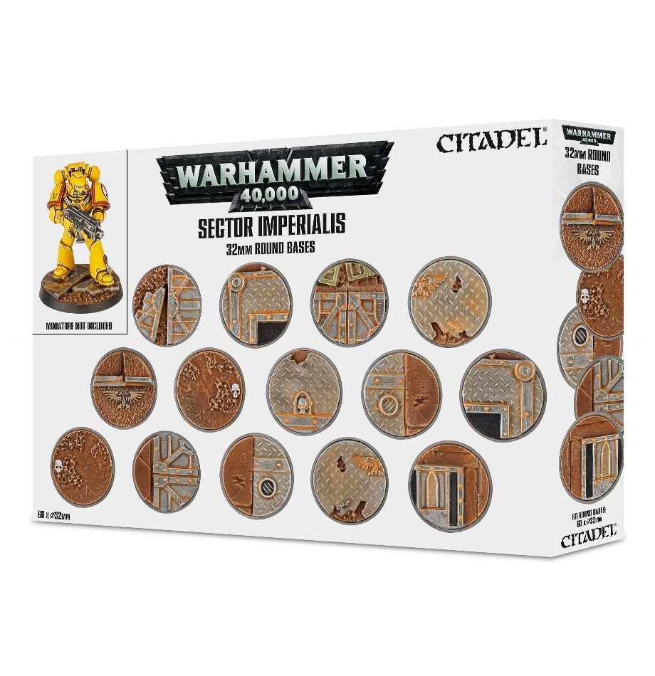 [WAR] SECTOR IMPERIALIS: 32MM ROUND BASES