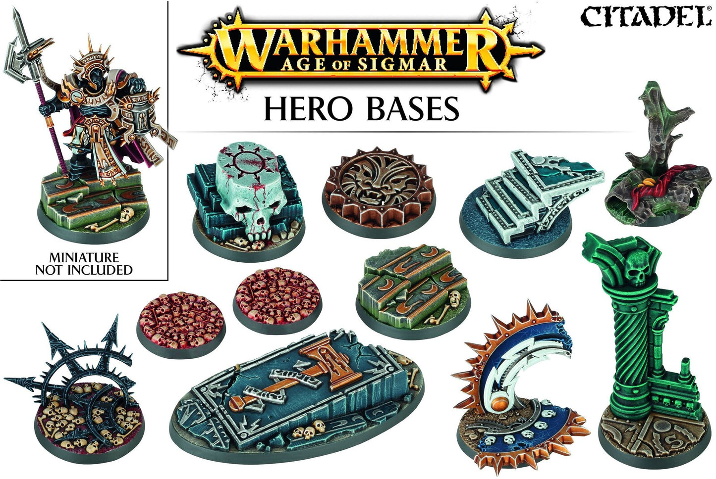 [WAR] AGE OF SIGMAR HERO BASES