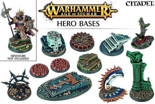 [WAR] AGE OF SIGMAR HERO BASES