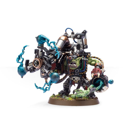 [WAR] ORKS: Big Mek Ork con kañón de atake shokk