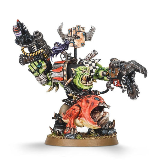 [WAR] ORKS: Kaudillo Orko con Garrapato de preza
