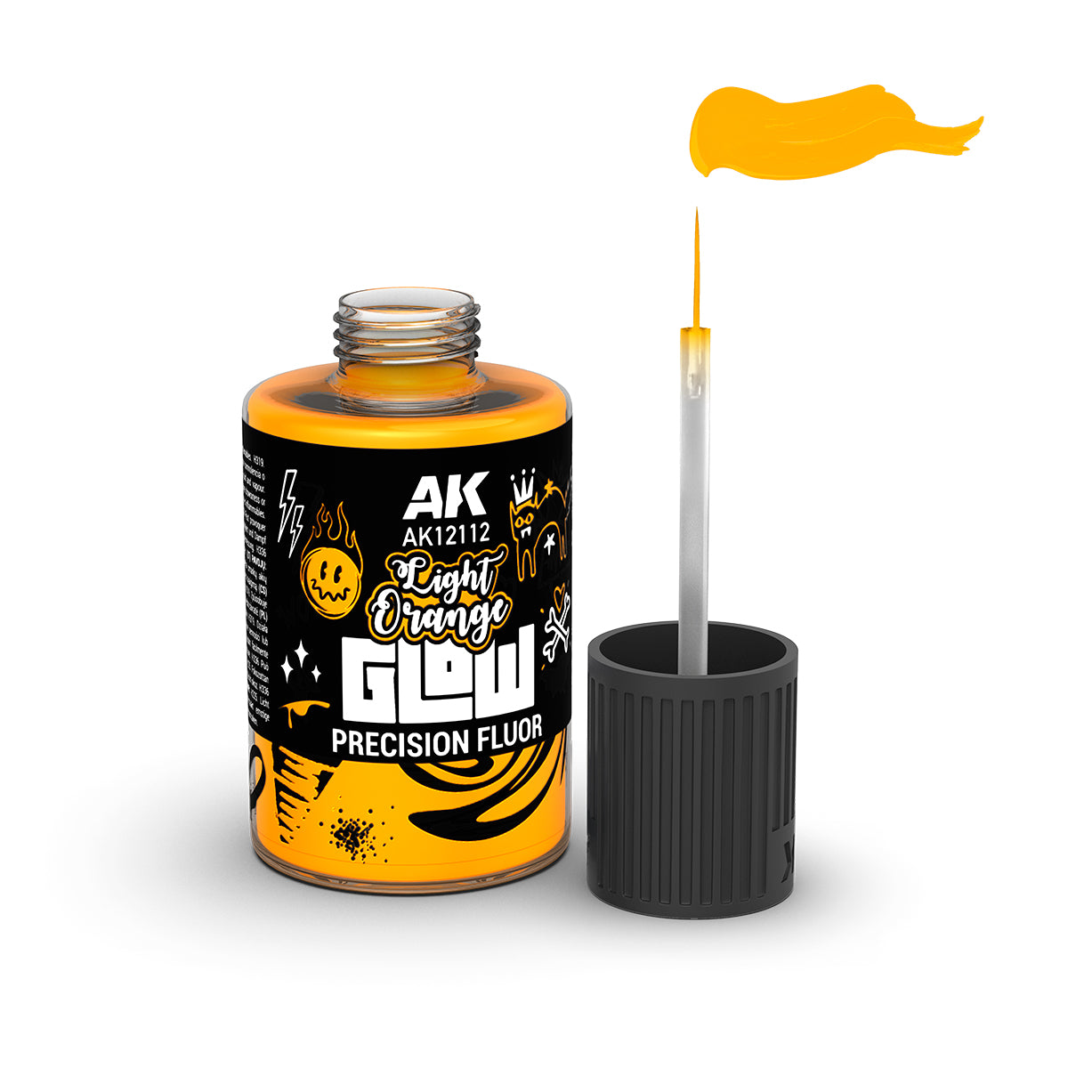 [AKI] NARANJA CLARO GLOW FLUOR DE PRECISIÓN