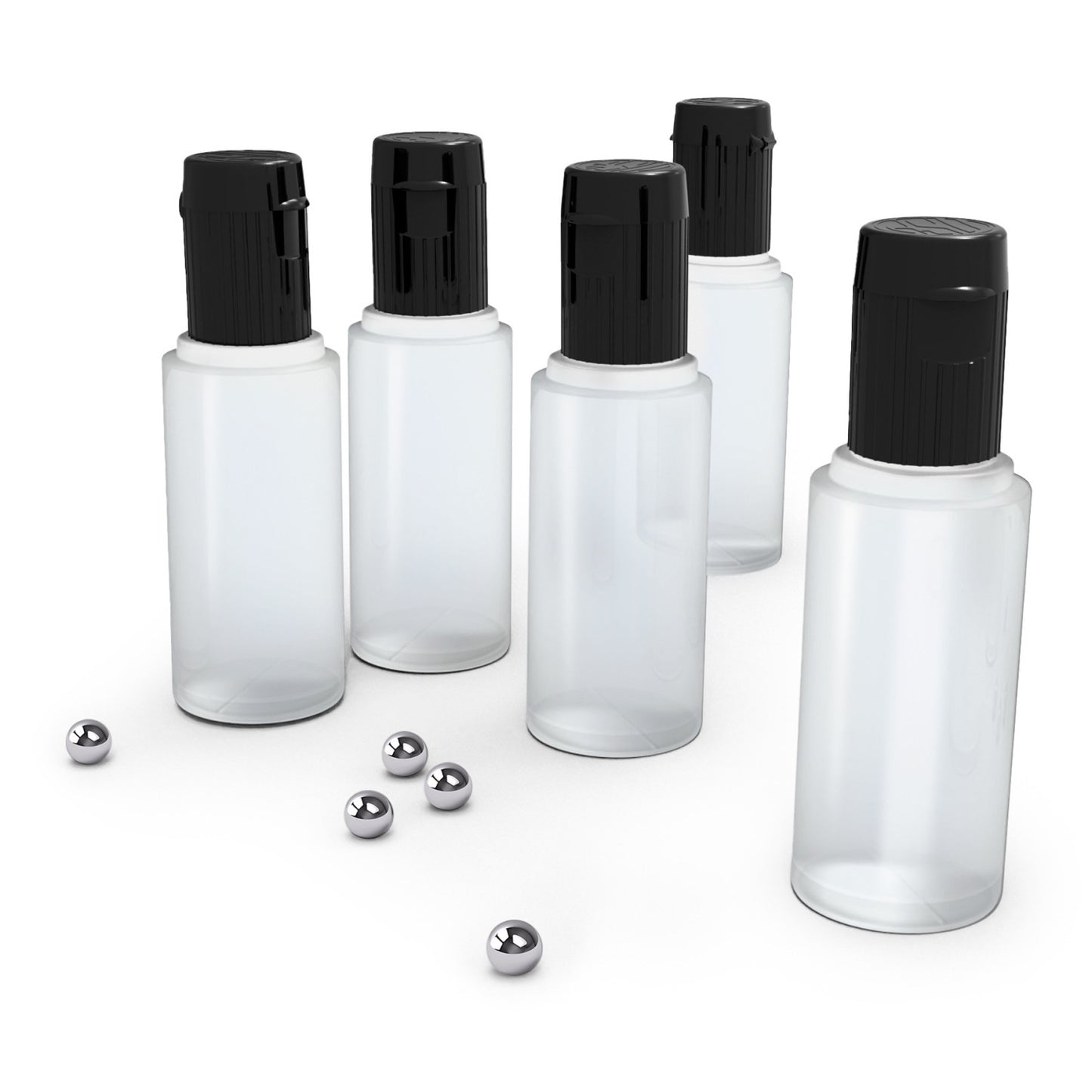 [AGS] Botes de Pintura Vacios para rellenar con Bolas Mezcladoras