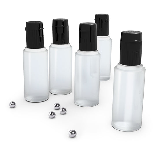 [AGS] Botes de Pintura Vacios para rellenar con Bolas Mezcladoras