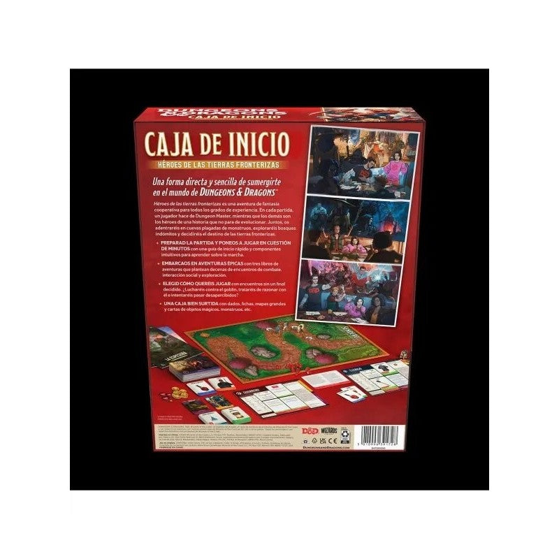 D&D [SP] Caja de inicio Dungeons & Dragons: Héroes de las Tierras Fronterizas