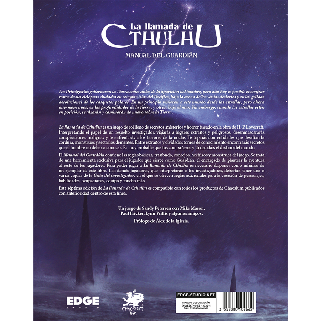 [ROL] La Llamada de Cthulhu: Manual del Guardián