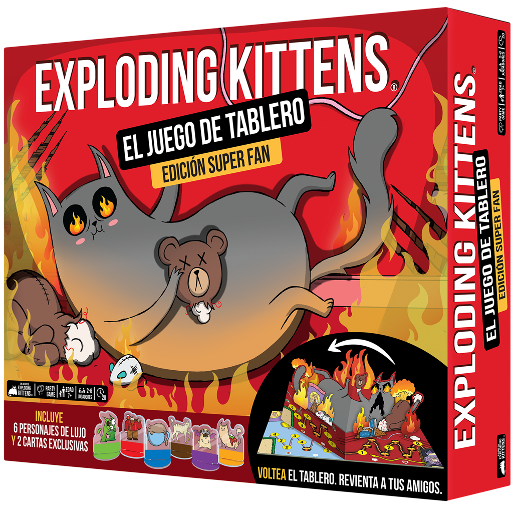 [JDM] Exploding Kittens: The Board Game Super Fan Ed.