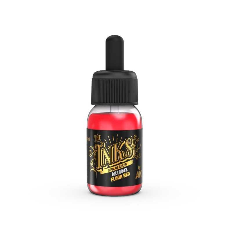 [AKI] FLUOR RED - The INKS 30ml