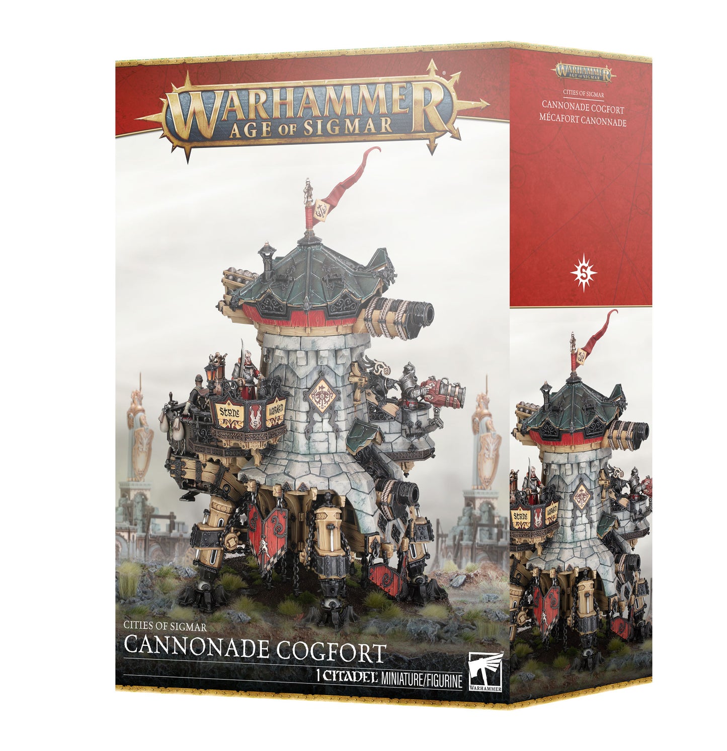 [WAR] CITIES/SIGMAR:FUERTE MECANIZADO CAÑONERO