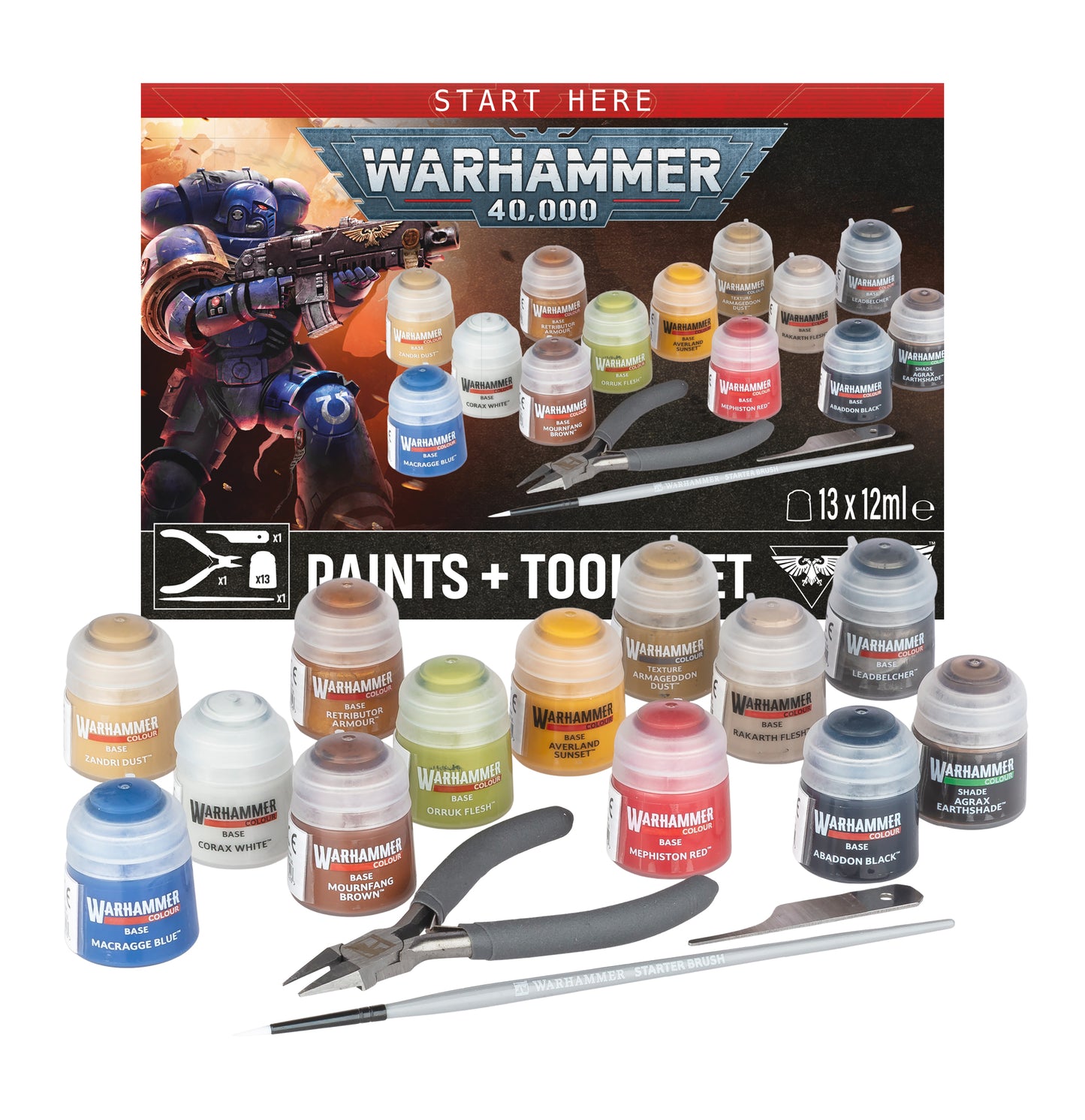 [WAR] 40K PAINTS + TOOLS ENG/SPA/PORT/LATV/ROM