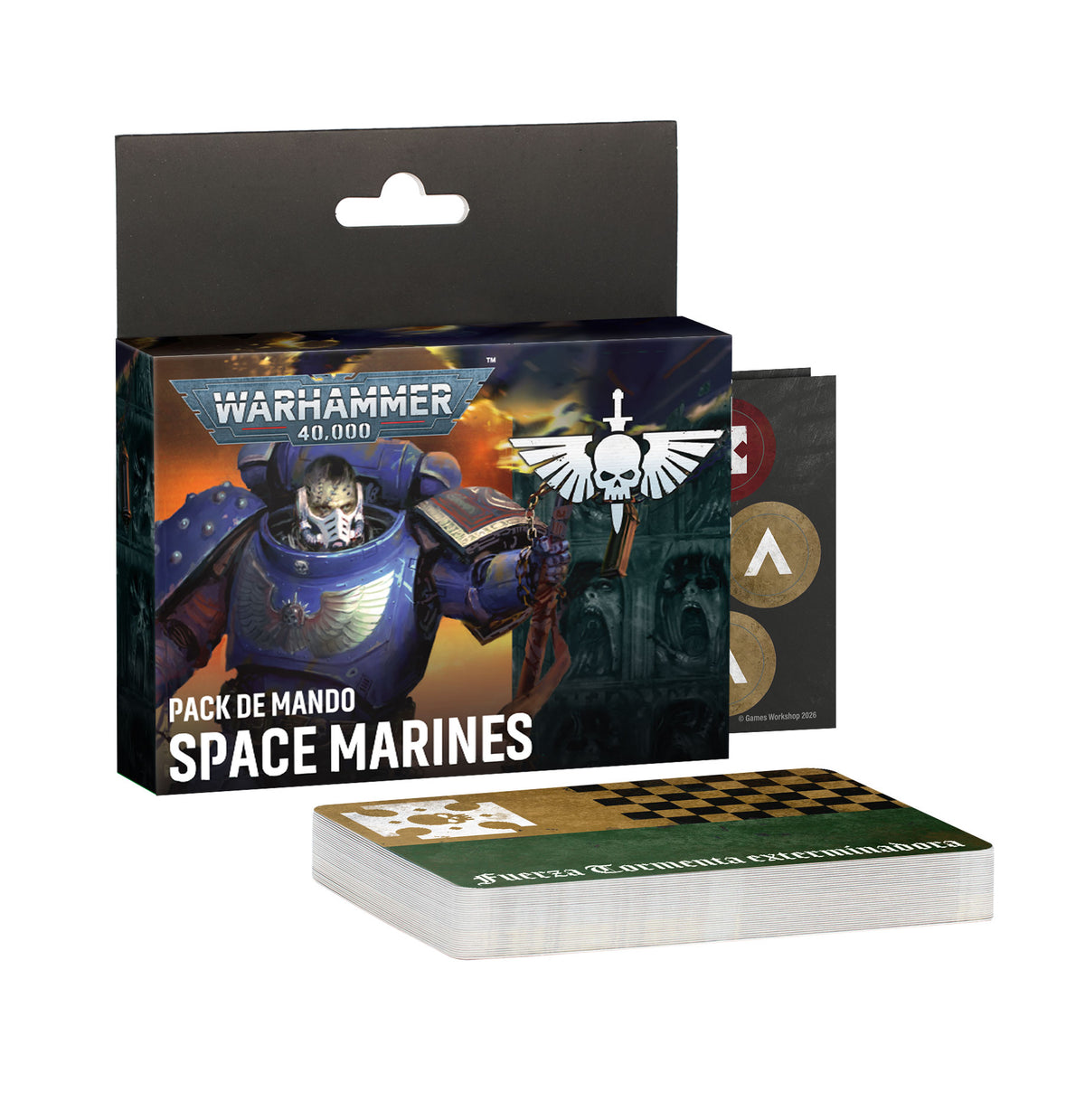 [WAR] PACK DE MANDO: SPACE MARINES (ESPAÑOL)