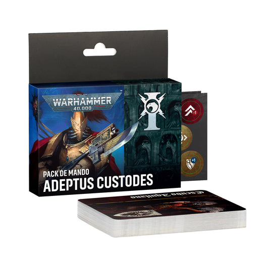 [WAR] PACK DE MANDO: ADEPTUS CUSTODES (ESP)