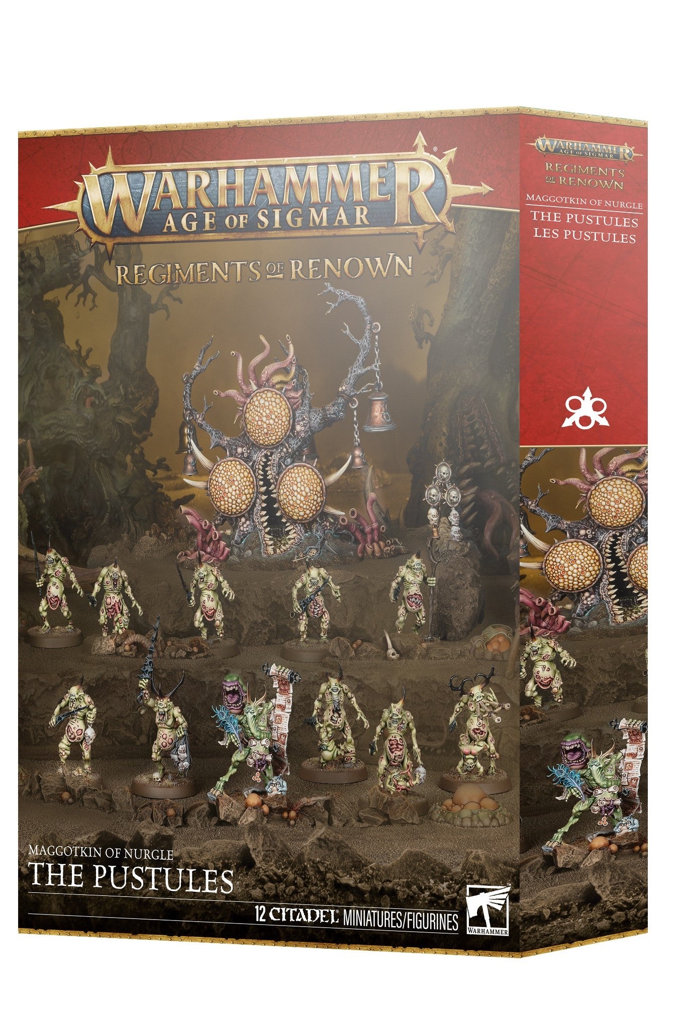 [WAR] MAGGOTKIN OF NURGLE: LAS PÚSTULAS