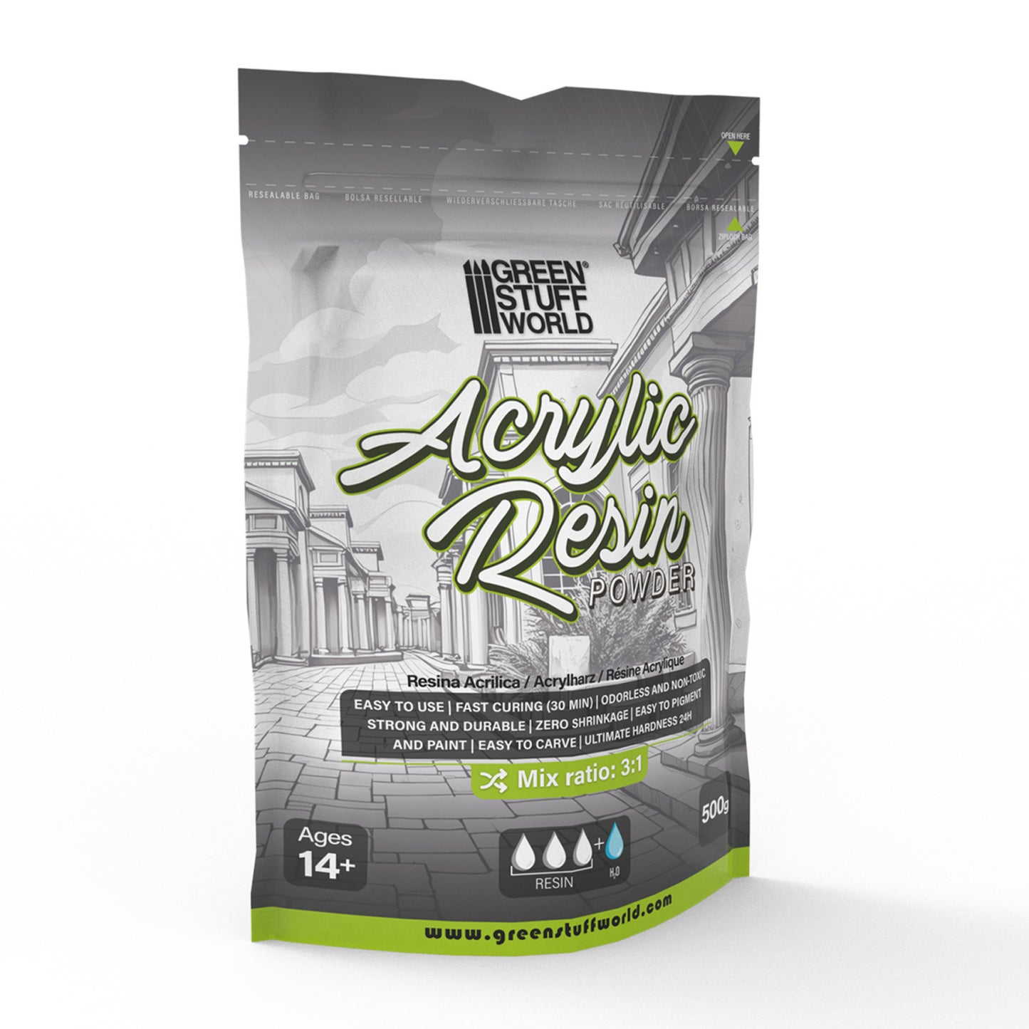 [AGS] Resina Acrilica 500gr